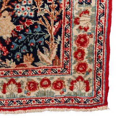 Lot 24 - An antique Tabriz rug, north-west Persia