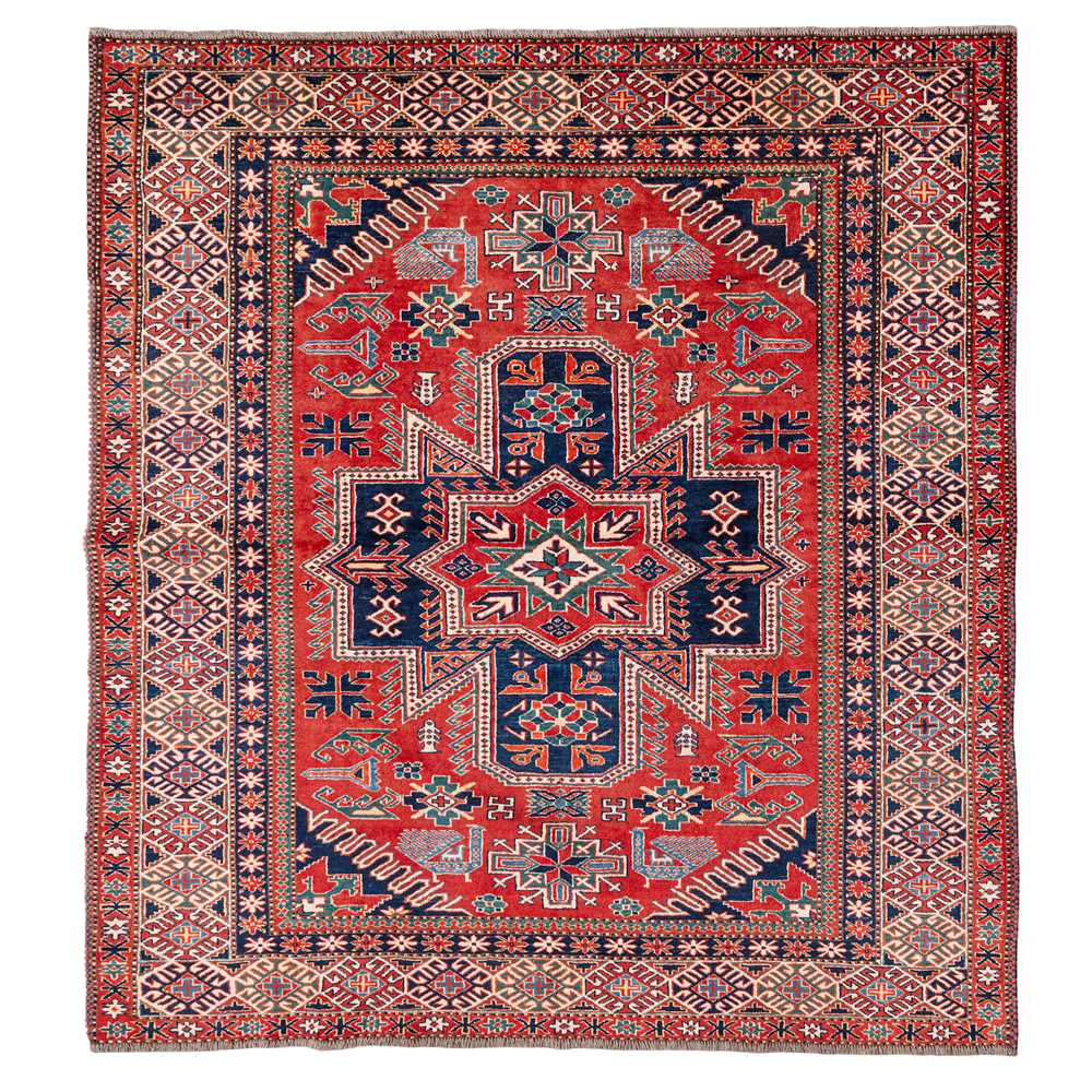 Lot 56 - A fine Uzbekistan small carpet