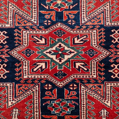 Lot 56 - A fine Uzbekistan small carpet