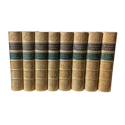 Lot 189 - Macaulay. 8 vol. 1875