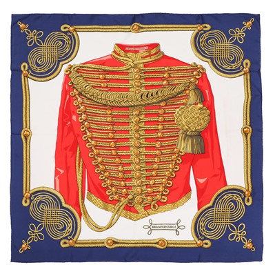 Lot 65 - Hermes 'Brandebourgs' Silk Scarf