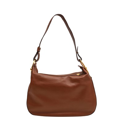 Lot 376 - Gucci Brown Horsebit Shoulder Bag