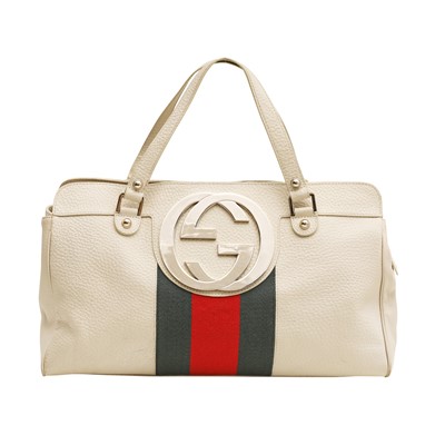 Lot 388 - Gucci White Blondie Bostan Bag