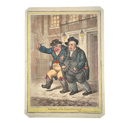 Lot 300 - Gillray (James) Pillars of the Constitution