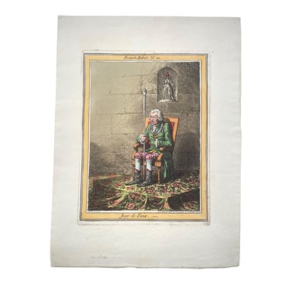 Lot 298 - Gillray (James) Habits of New French Legislators, and other Public Functionaries