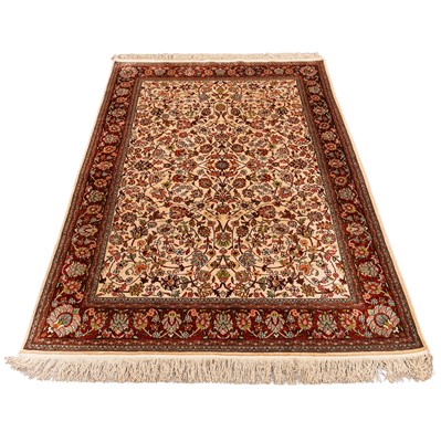 Lot 58 - A very fine silk Keyseri large rug, Turkey