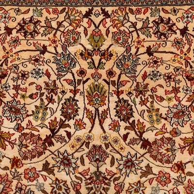 Lot 58 - A very fine silk Keyseri large rug, Turkey
