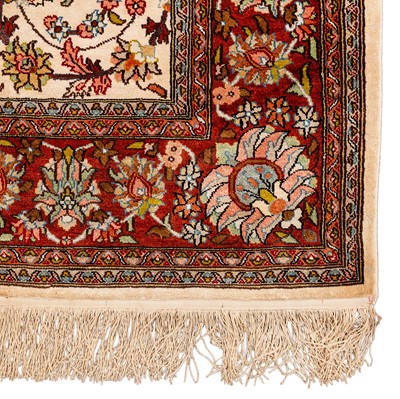 Lot 58 - A very fine silk Keyseri large rug, Turkey