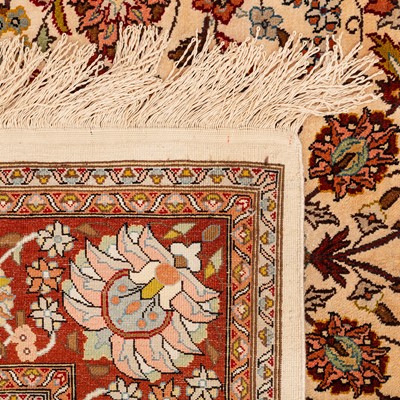 Lot 58 - A very fine silk Keyseri large rug, Turkey