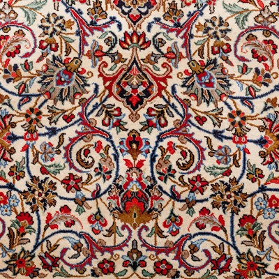 Lot 94 - A very fine Qum rug, central Persia