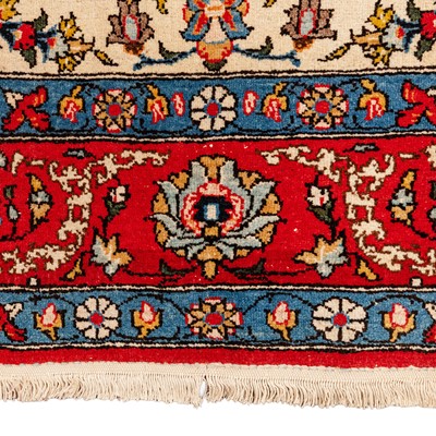 Lot 36 - A fine Qum rug, central Persia