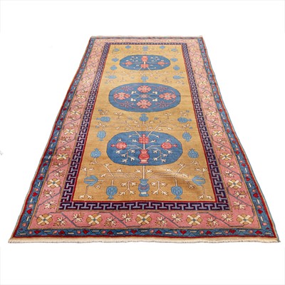 Lot 95 - A fine Khotan kelleh, east Turkestan