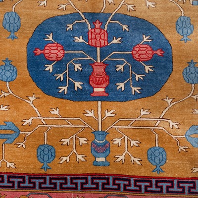 Lot 95 - A fine Khotan kelleh, east Turkestan