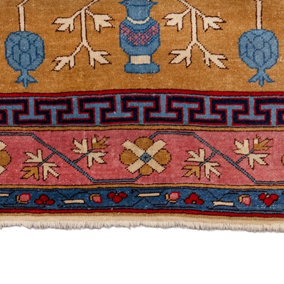 Lot 95 - A fine Khotan kelleh, east Turkestan