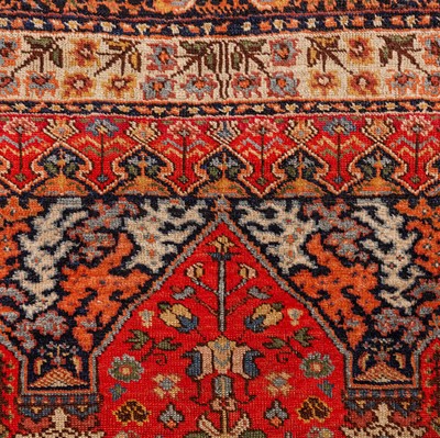 Lot 82 - An antique Tuduc prayer rug, Transylvania