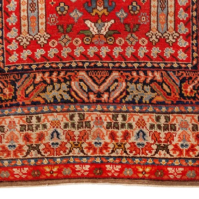 Lot 82 - An antique Tuduc prayer rug, Transylvania