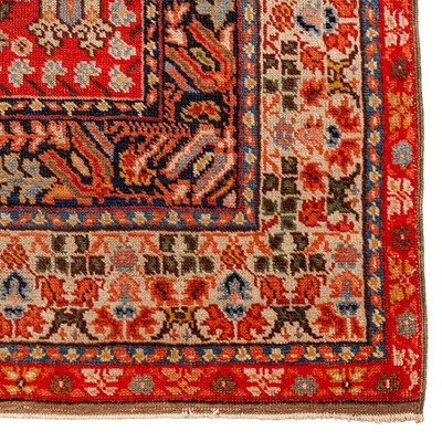 Lot 82 - An antique Tuduc prayer rug, Transylvania