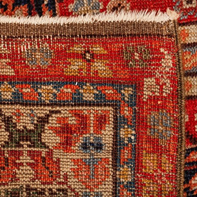 Lot 82 - An antique Tuduc prayer rug, Transylvania