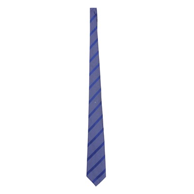 Lot 330 - Chanel Blue Striped Silk Tie