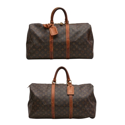 Lot 425 - Louis Vuitton Monogram Keepall 45 & 50
