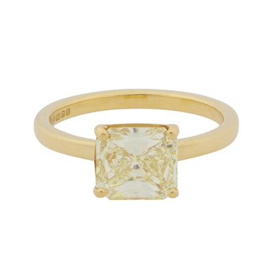 Lot 298 - A diamond single-stone ring, circa 2018