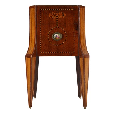 Lot 257 - A late 19th century Dutch marquetry jardinière