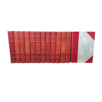 Lot 185 - Ibsen. Viking Ed. 13 vol. 1917