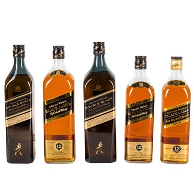Lot 386 - Johnnie Walker Selection - 5 bottles