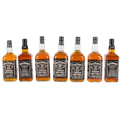 Lot 401 - Rare Early 2000's Editions of Jack Daniel's Old No. 7 - 7 bottles
