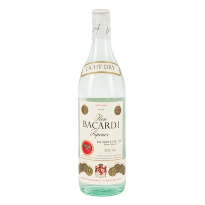 Lot 323 - Ron Bacrdi Superior Light-Dry 75cl Circa. 1970's - 1 bottle