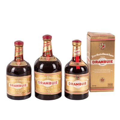 Lot 330 - A Trio of Drambuie - 3 bottles