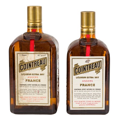 Lot 328 - A pair of Cointreau - 2 bottles