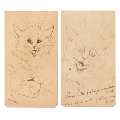 Lot 25 - Louis Wain (British, 1860-1939)
