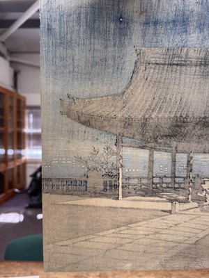 Lot 55 - Kawase Hasui 川瀬 巴水 (Japanese, 1883-1957), Showa era