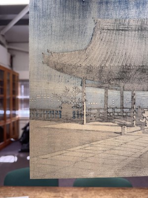 Lot 55 - Kawase Hasui 川瀬 巴水 (Japanese, 1883-1957), Showa era