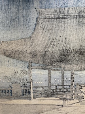Lot 55 - Kawase Hasui 川瀬 巴水 (Japanese, 1883-1957), Showa era