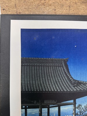 Lot 55 - Kawase Hasui 川瀬 巴水 (Japanese, 1883-1957), Showa era