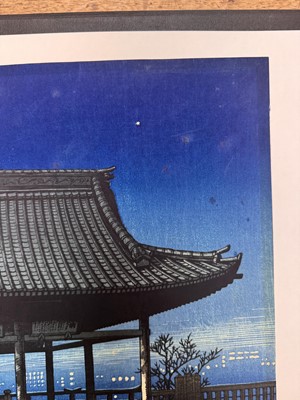 Lot 55 - Kawase Hasui 川瀬 巴水 (Japanese, 1883-1957), Showa era