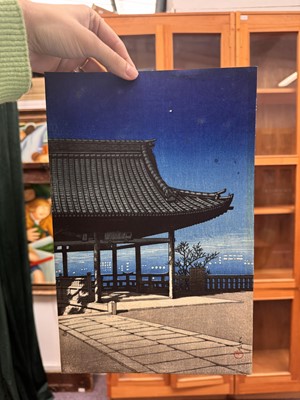Lot 55 - Kawase Hasui 川瀬 巴水 (Japanese, 1883-1957), Showa era