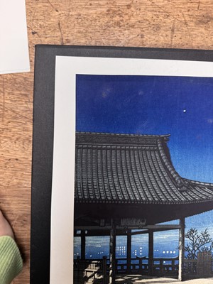 Lot 55 - Kawase Hasui 川瀬 巴水 (Japanese, 1883-1957), Showa era