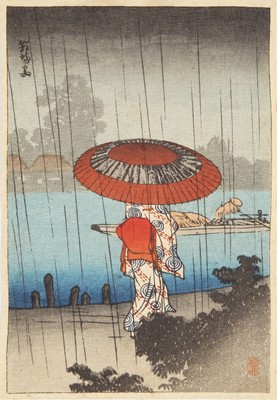 Lot 51 - Takahashi Hiroaki 高橋松亭 (Shotei) (Japanese, 1871-1945), Showa era