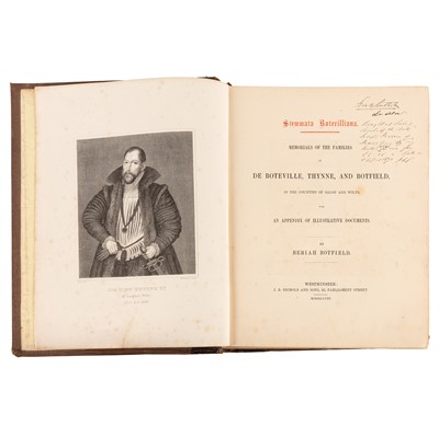 Lot 94 - Shropshire Interest.- Beriah Botfield