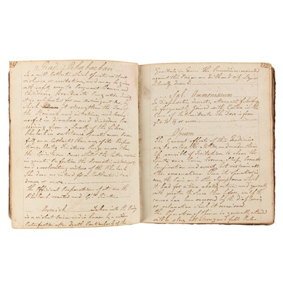 Lot 155 - Medicine Manuscript, early 19th century