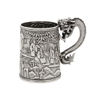 Lot 171 - Canton circa 1900, retailed by Wing Chun of Hong Kong