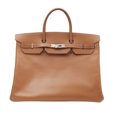 Lot 117 - Hermes Gold Chamonix Birkin 40