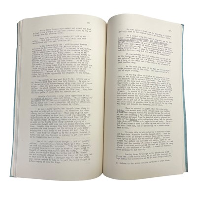 Lot 40 - A Diary of Service [...] by C. C. Weston, who died whilst a Prisoner of War in Japanese hands