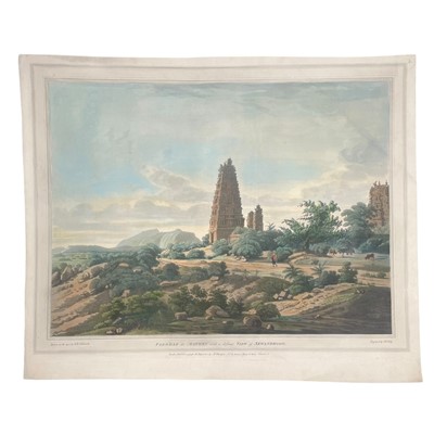 Lot 109 - Colebrooke (Lt. Robert Hyde) ‘Twelve views of places in the Kingdom of Mysore', 1793