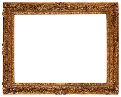 Lot 226 - A carved and gilded 18th/19th Century Louis XIV frame
