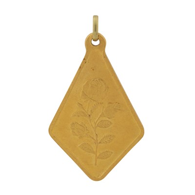 Lot 195 - PAMP I A Suisse ingot pendant