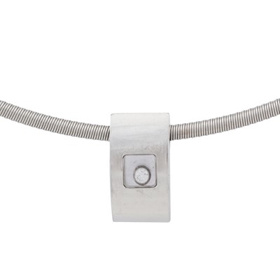 Lot 361 - Chopard | A 'Happy Diamond' pendant necklace
